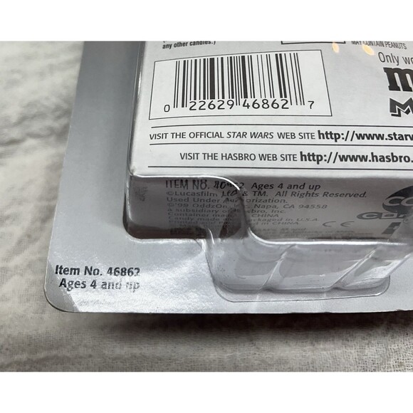 R2-D2 Star Wars Episode 1 M&M's Candy Hander Hasbro Cap Candy Dispenser Sealed - Picture 3 of 9